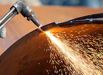 Cortes de plasma y oxicorte.