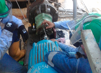 Alineación de equipos rotativos con comparadores de carátula y/o con equipo láser.